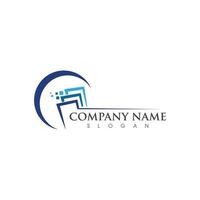 Business Finance Logo template vector