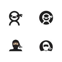 Ninja Icon Vector illustration