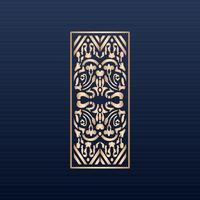 decorative elements border frame borders pattern islamic pattern files dxf Laser cut panel template cnc files - Jali design for graphic and CNC router vector