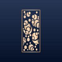 Laser cut ornamental panel templates set decorative lace borders patterns vector decorative elementsborder frame borders pattern islamic pattern files dxf Laser cut panel template cnc files