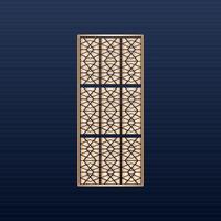 Laser cut ornamental panel templates set decorative lace borders patterns vector decorative elementsborder frame borders pattern islamic pattern files dxf Laser cut panel template cnc files