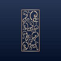 Laser cut ornamental panel templates set decorative lace borders patterns vector decorative elementsborder frame borders pattern islamic pattern files dxf Laser cut panel template cnc files