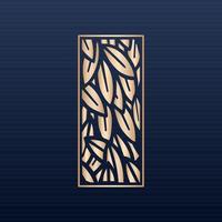 Laser cut ornamental panel templates set decorative lace borders patterns vector decorative elementsborder frame borders pattern islamic pattern files dxf Laser cut panel template cnc files