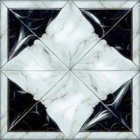 Light and dark marble tile texture, background template - Vector