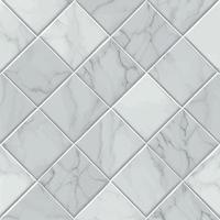 Light marble tile texture, pattern background - Vector