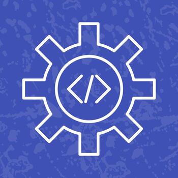 Unique Code Optimization Vector Icon