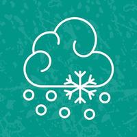 Snow Fall Vector Icon