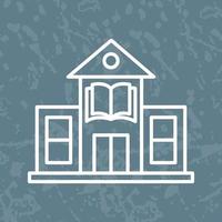 Library Building Vector Icon