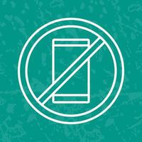 No Cell Phones Vector Icon