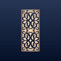 patterns with white background, islamic vectors with floral panels for cnc laser cutting - Seamless die cut decorative pattern template - Laser cut panels set, oriental
