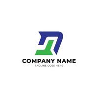 Letter N logo design template. vector