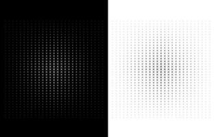 Circle halftone free, Monocromy Star halftone effect vector free, Abstract dotted circles