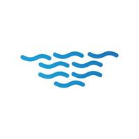 Water wave Logo vector