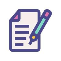 contract icon for your website, mobile, presentation, and logo design. vector