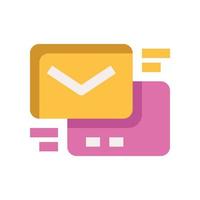 email icon for your website, mobile, presentation, and logo design. vector