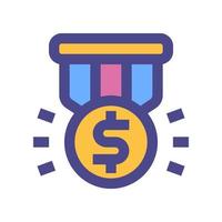 medal icon for your website, mobile, presentation, and logo design. vector