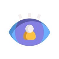 vision icon for your website, mobile, presentation, and logo design. vector