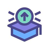 education icon for your website, mobile, presentation, and logo design. vector