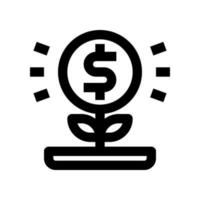 investment icon for your website, mobile, presentation, and logo design. vector