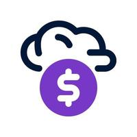 cloud icon for your website, mobile, presentation, and logo design. vector