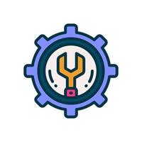 gear icon for your website, mobile, presentation, and logo design. vector