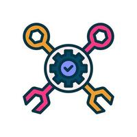 wrench icon for your website, mobile, presentation, and logo design. vector