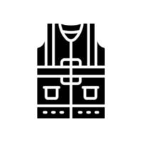 vest icon for your website, mobile, presentation, and logo design. vector