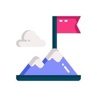 mountain icon for your website, mobile, presentation, and logo design. vector