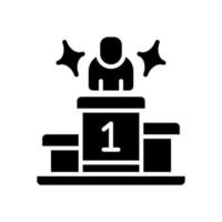 podium icon for your website, mobile, presentation, and logo design. vector