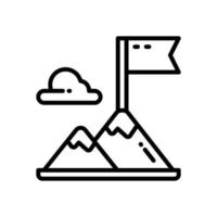 mountain icon for your website, mobile, presentation, and logo design. vector