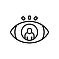vision icon for your website, mobile, presentation, and logo design. vector
