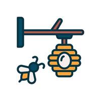 beehive icon for your website, mobile, presentation, and logo design. vector