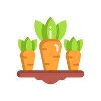 carrot icon for your website, mobile, presentation, and logo design. vector