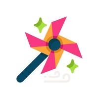 windmill icon for your website, mobile, presentation, and logo design. vector