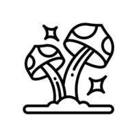 mushroom icon for your website, mobile, presentation, and logo design. vector