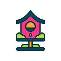 birdhouse icon for your website, mobile, presentation, and logo design. vector