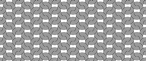 lines curve wave seamless pattern vector