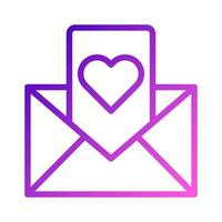massage icon gradient purple pink style valentine illustration vector element and symbol perfect.