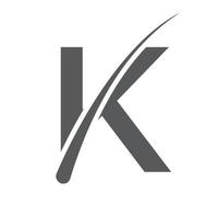 Hair treatment logo on K Letter vector template. Dermatology logo design, Hair care treatment. Anti-dandruff flakes icon for shampoo. Anti-dandruff oil design