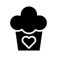 cake icon gradient solid valentine illustration vector element and symbol perfect.