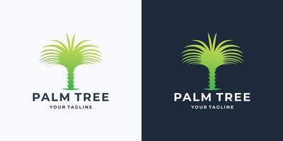 logotipo de palma para el diseño de su empresa. palmeras. ilustración vectorial de palma. logotipo de símbolo de signo de icono. vector