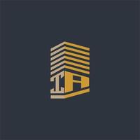 IA initial monogram real estate logo ideas vector