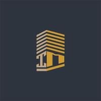 IM initial monogram real estate logo ideas vector