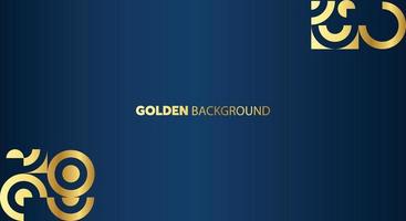 free Abstract gradient blue luxury golden line template premium background. Decorating premium style for ad, poster, cover, print, artwork. vector