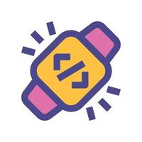 smartwatch icon for your website, mobile, presentation, and logo design. vector