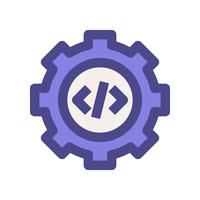 setting icon for your website, mobile, presentation, and logo design. vector
