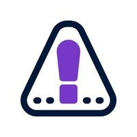 alert icon for your website, mobile, presentation, and logo design. vector