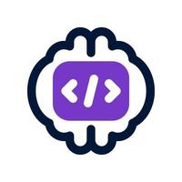 brainstorming icon for your website, mobile, presentation, and logo design. vector