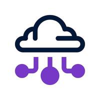 cloud computing icon for your website, mobile, presentation, and logo design. vector