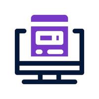 landing page icon for your website, mobile, presentation, and logo design. vector